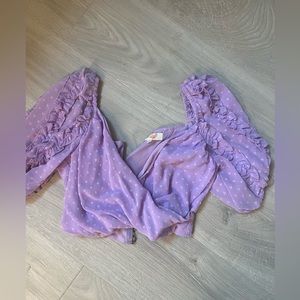 Cute purple shirt with Purple Hearts